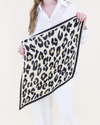 FS41072 LEOPARD CRINKLE SCARF BEIGE