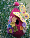 FELT BIRDHOUSE: BUTTERFLY 484041000