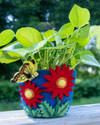 FAIR TRADE FELT FLOWER POT: COSMOS 502039000