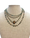 3 WAY NECKLACE FROSTED MINT