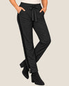 MADE IN ITALY 2120HW JEGGING WITH RIBBON EDGE BLACK