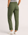 MADE IN ITALY 2120HW JEGGING WITH RIBBON EDGE OLIVE back