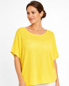 MADE IN ITALY 2201 COTTON KNIT YELLOW