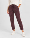 MADE IN ITALY 6175S-1 O/S FLORAL PAISLEY STRETCH PANT