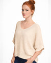 MADE IN ITALY 8091 KNIT SWEATER BEIGE