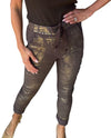 MADE IN ITALY 2632G GOLD FOIL JEGGING