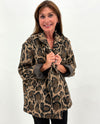 MADE IN ITALY WS1592 ANIMAL PRINT JACKET brown/black multi