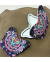 MAGNIFYING MIRROR - BUTTERFLY  NAVY
