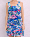MANGO TANGO DR760-6204 CHA CHA DRESS BLUE