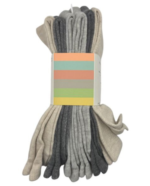 MARTHA STEWART 6PK KNIT CREW MSE-6706