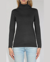 METRIC KNITS TURTLENECK PULLOVER BLACK
