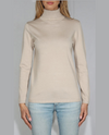 METRIC KNITS TURTLENECK PULLOVER NEUTRAL