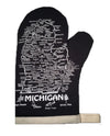 MHP-400 MICHIGAN OVEN MITT black