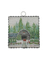 MINI GALLERY CHRISTMAS ORNAMENTS 23112 TREE FARM