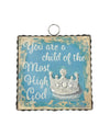 MINI GALLERY CHRISTMAS ORNAMENTS 24151 MOST HIGH GOD