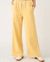 MITTOSHOP C70694  YELLOW KNIT BOTTOMS