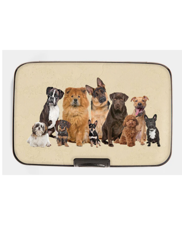 71895 DOG BREEDS ARMORED WALLET