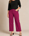 MULTIPLES_M35714PM_P_O_5-PKT_FRINGE_HEM_ANKLE_PANT_PLUM