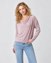 MYSTREE 60749 COWL NECK MODAL TOP