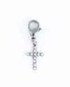 NARELLE WATERPROOF CHARM stainless sparkle cross