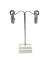 NE-2570 CRYSTAL HOOP EARRING