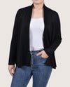 NY COLLECTION KPR0090 COZY CARDIGAN BLACK