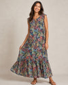 N TOUCH 6408P TROPICAL DRESS navy