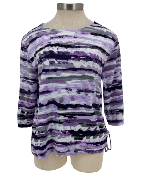 N TOUCH WAVY STRIPE TOP