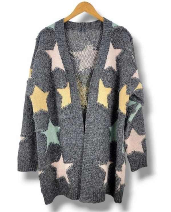 ONE SIZE STAR DUSTER CARDIGAN CWR5122