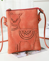 HG451 LLAMA CROSSBODY BAG ORANGE