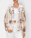 ORIGAMI OLS-4820BG FAUX SUEDE TRIMMED MESH JACKET JOYFUL
