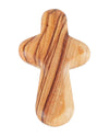 OW-82 SM OLIVE WOOD COMFORT CROSS