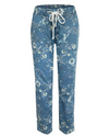 P505PRT PRINT DRAWSTRING PANT DENIM PRINT