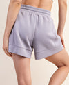 P6308 PLEAT CASUAL SHORT MYSTIC GREY