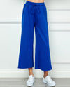 Textured Crop Sweatpant P7123 Royal Blue
