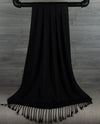 PA001 PASHMINA CLASSIC CASHMERE BLACK