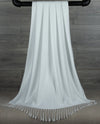 PA001 PASHMINA CLASSIC CASHMERE WHITE