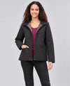 PARSLEY & SAGE 26W215E26 OLGA REVERSIBLE JACKET BLACK MULTI