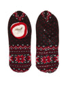 PATTERN CHRISTMAS SLIPPER BOOTIE X-MAS-SL-215 RED
