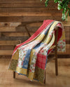 PEKING 21PHC1392 FARMHOUSE FLORAL THROW