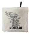 PH-400 MICHIGAN POT HOLDER oatmeal