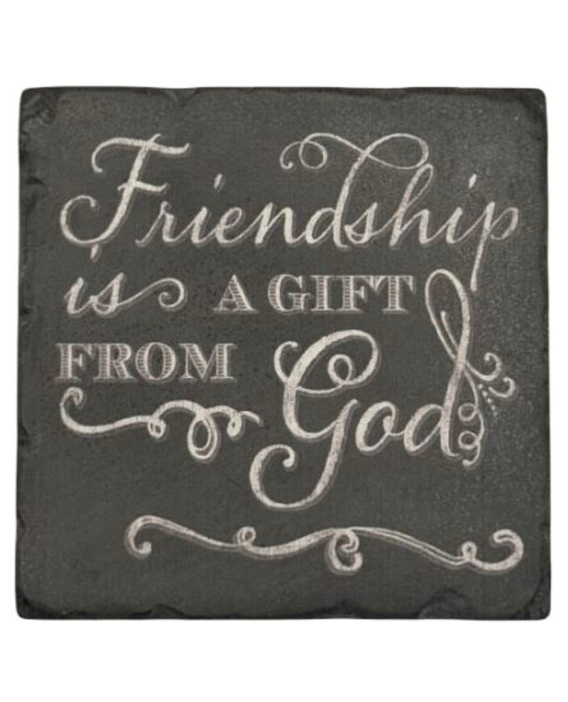 POSITIVE WORDS CERAMIC COASTER