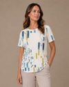 PURE ESSENCE 652-4967 ABC SS TOP WHITE