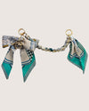 PURSE CHAIN/CELL PHONE HOLDER BC8114 GREEN STRIPE