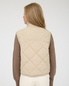 QUILTED VEST KHAKI