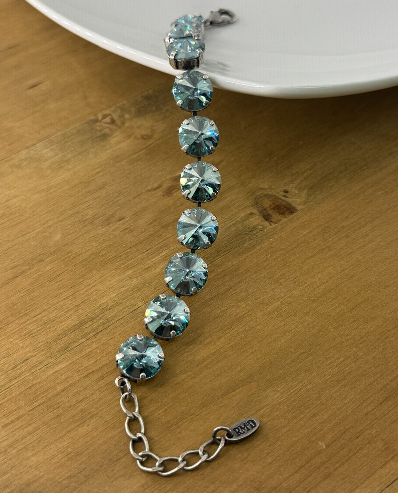 RACHEL MARIE DESIGN JADEN BRACELET AQUA CHAMPAGNE