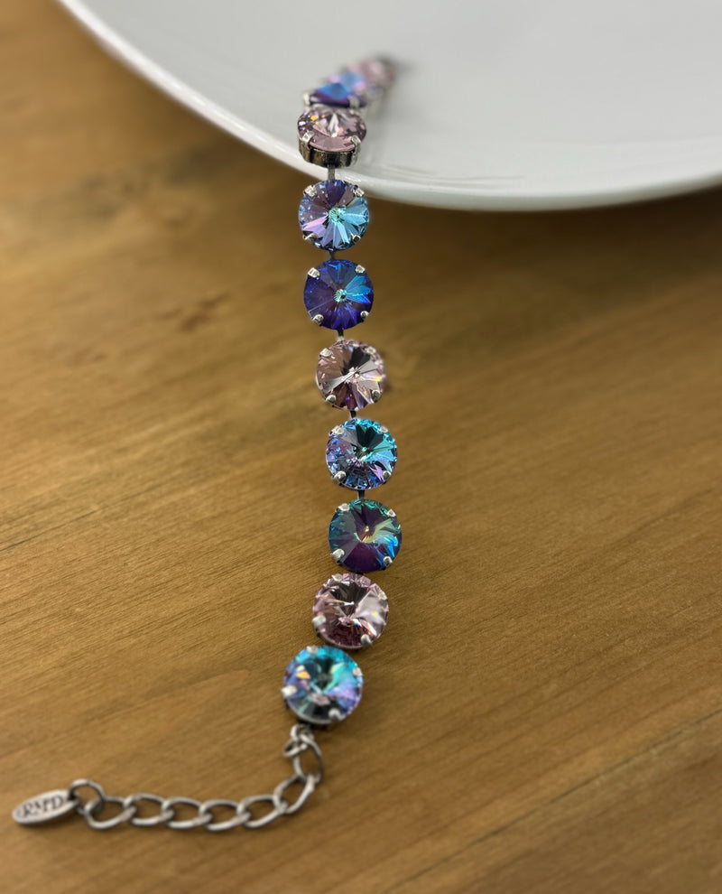 RACHEL MARIE DESIGN JADEN BRACELET PURPLE CODE