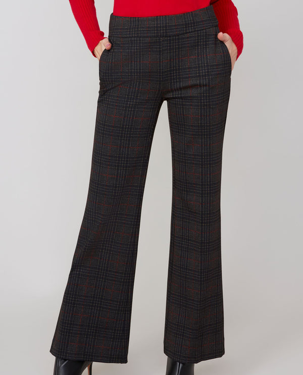 RENUAR R10054 KNIT PLAID PANT