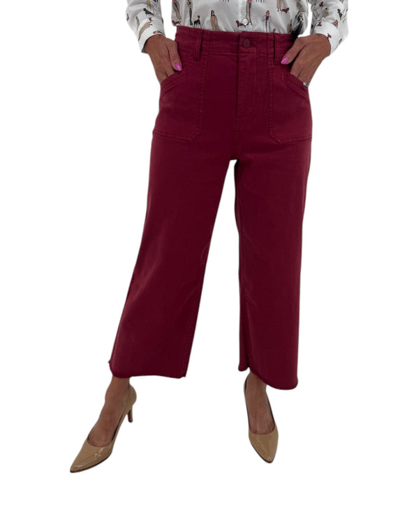 RENUAR R11021 CROPPED WIDE LET PANT
