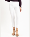 RENUAR R1542 E730H SLIM ANKLE PANT WHITE